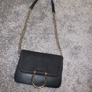 Topshop- black crossbody bag